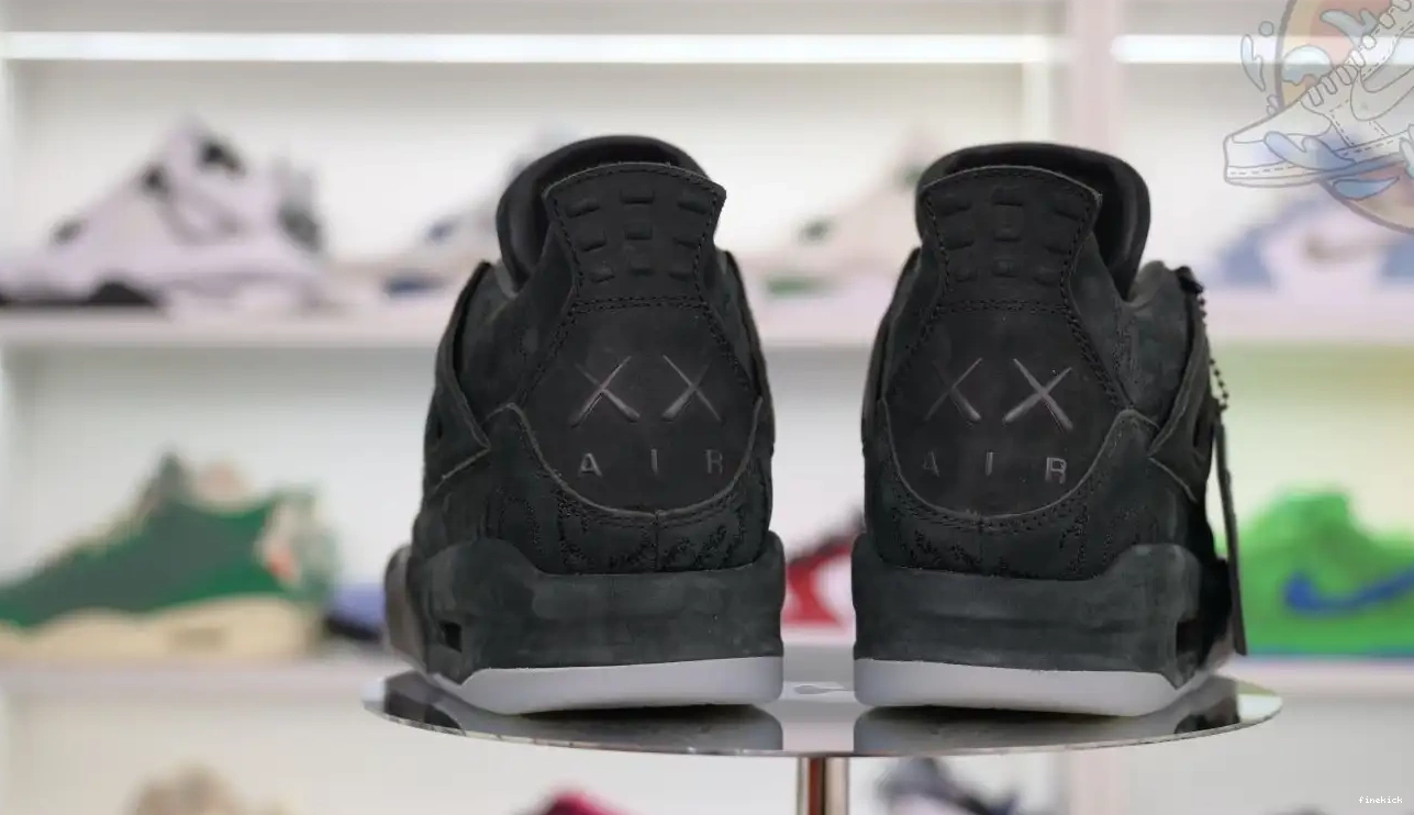 black Jordan Air Jordan kaws 4 0320