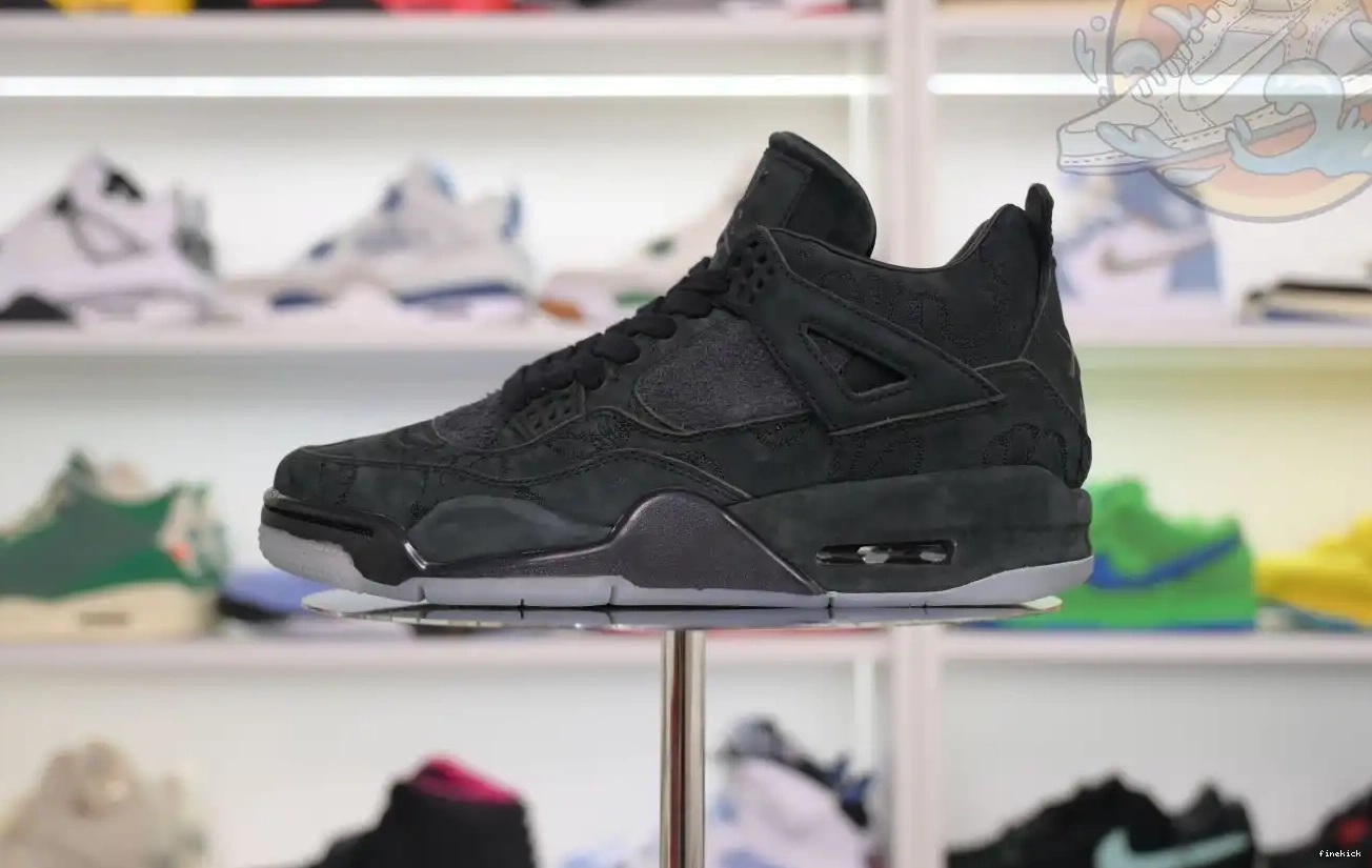 black Jordan Air Jordan kaws 4 0320