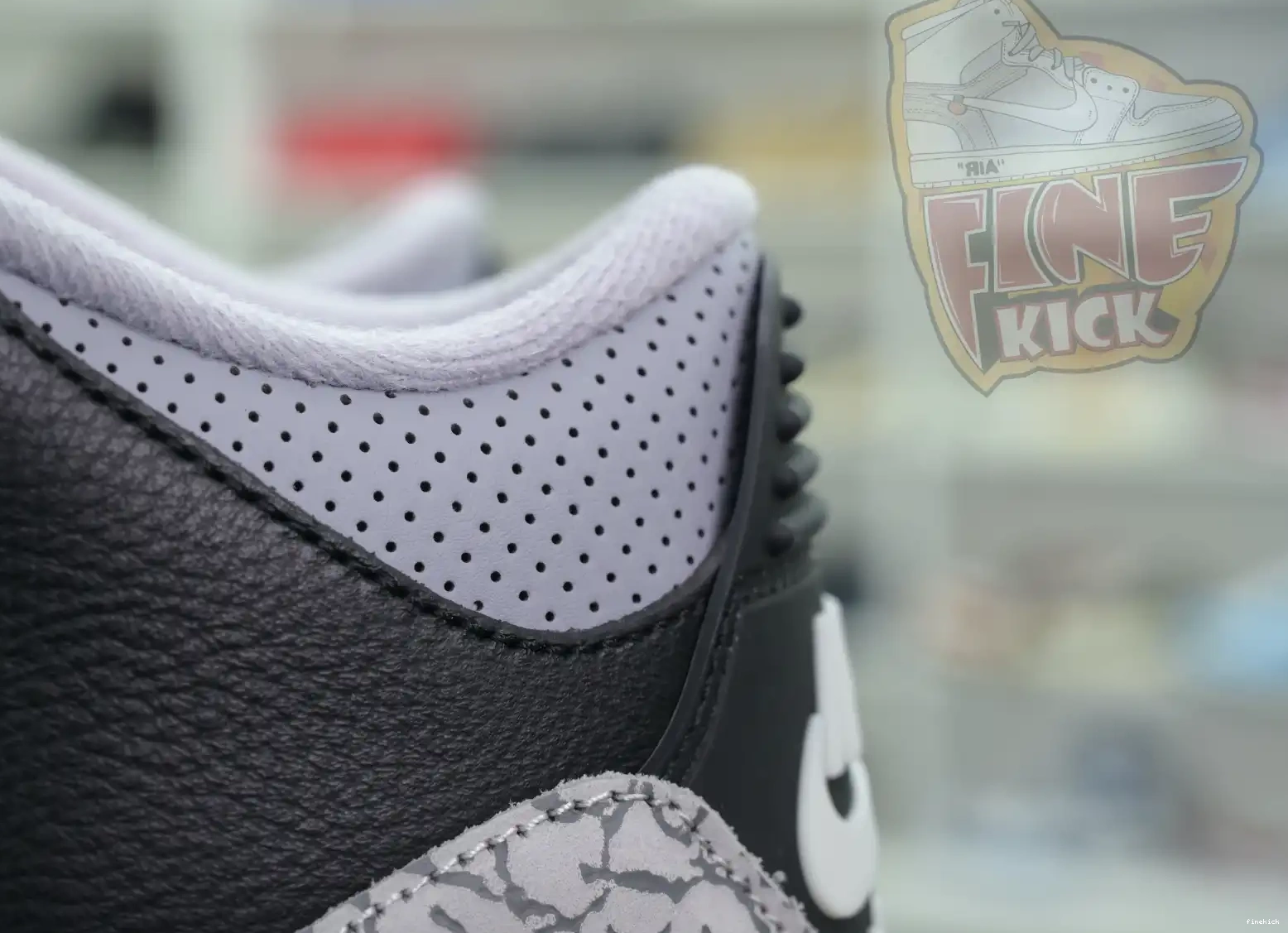 Cement Reimagined” 3“Black Jordan Air 0319