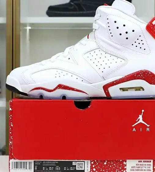 RED OREO JORDAN 6 AIR 0321