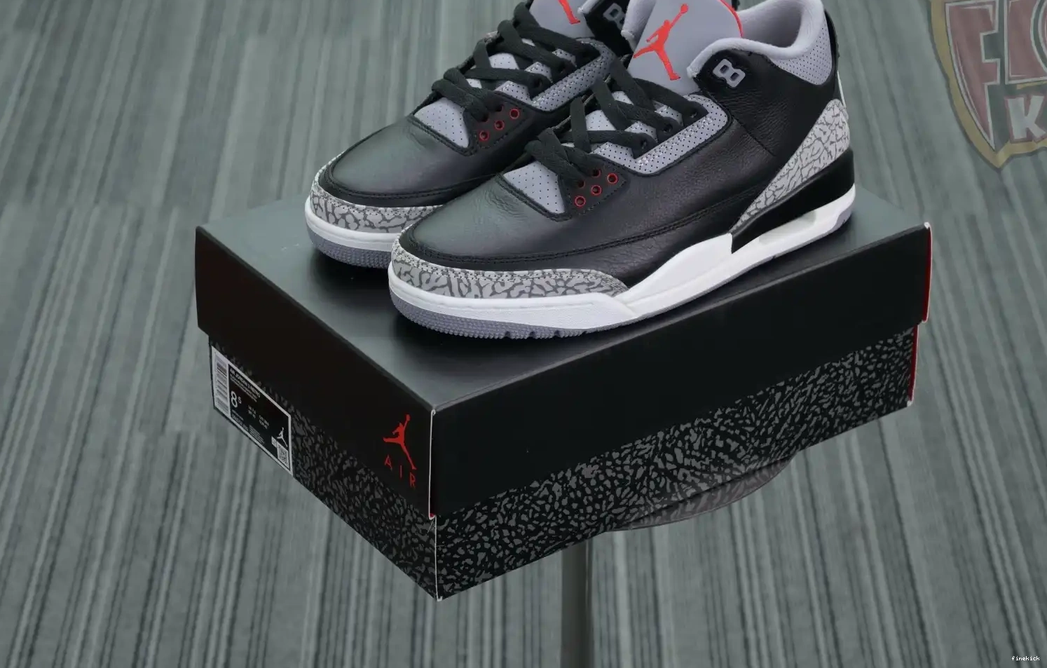 Cement Reimagined” 3“Black Jordan Air 0319