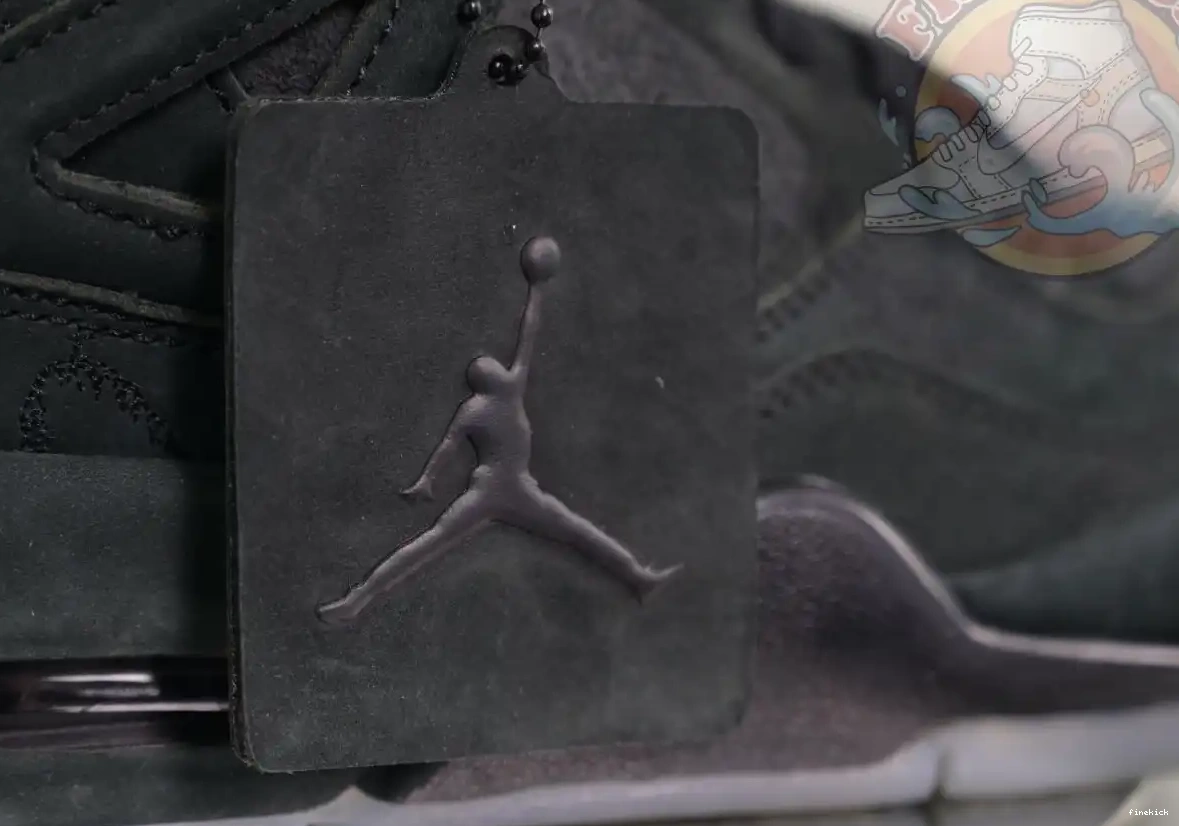 black Jordan Air Jordan kaws 4 0320