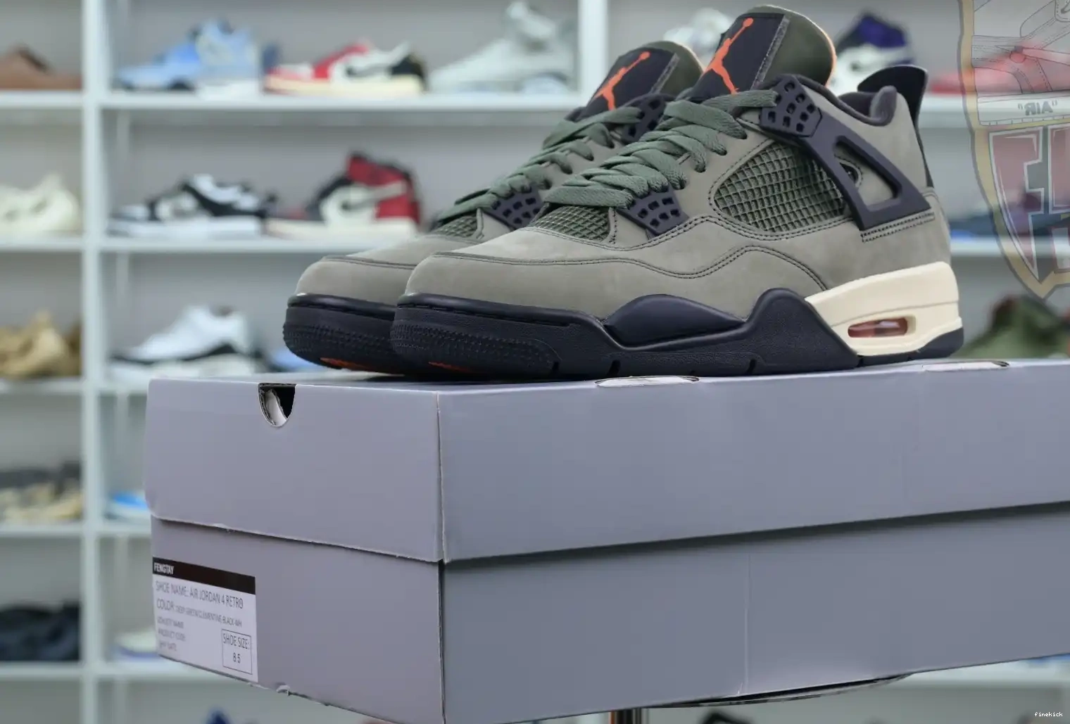 Retro UNDFTD Jordan Jordan 4 Air UNDEFEATED x 0320