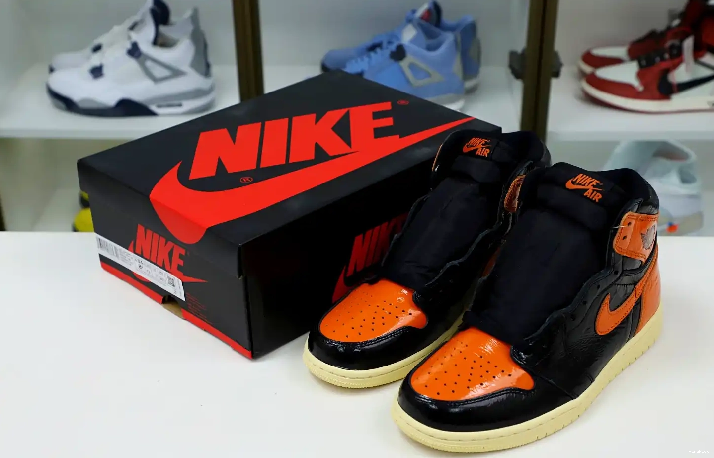 RETRO HIGH BACKBOARD 'SHATTERED JORDAN OG AIR 3.0' 1 0320