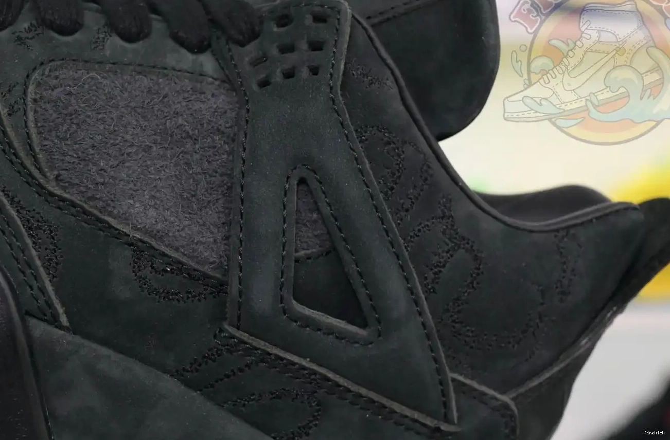 black Jordan Air Jordan kaws 4 0320