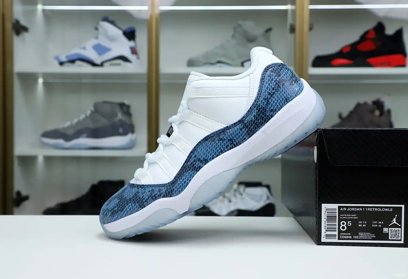 “navy 11 Air Jordan Jordan snakeskin” 0320