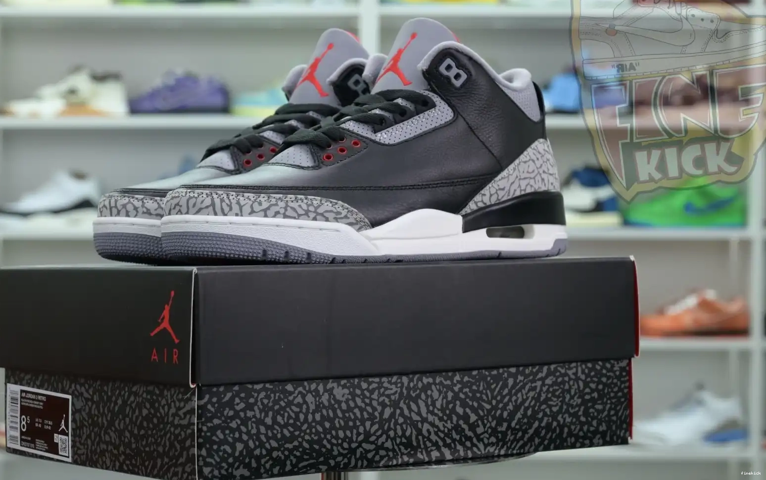 Cement Reimagined” 3“Black Jordan Air 0319