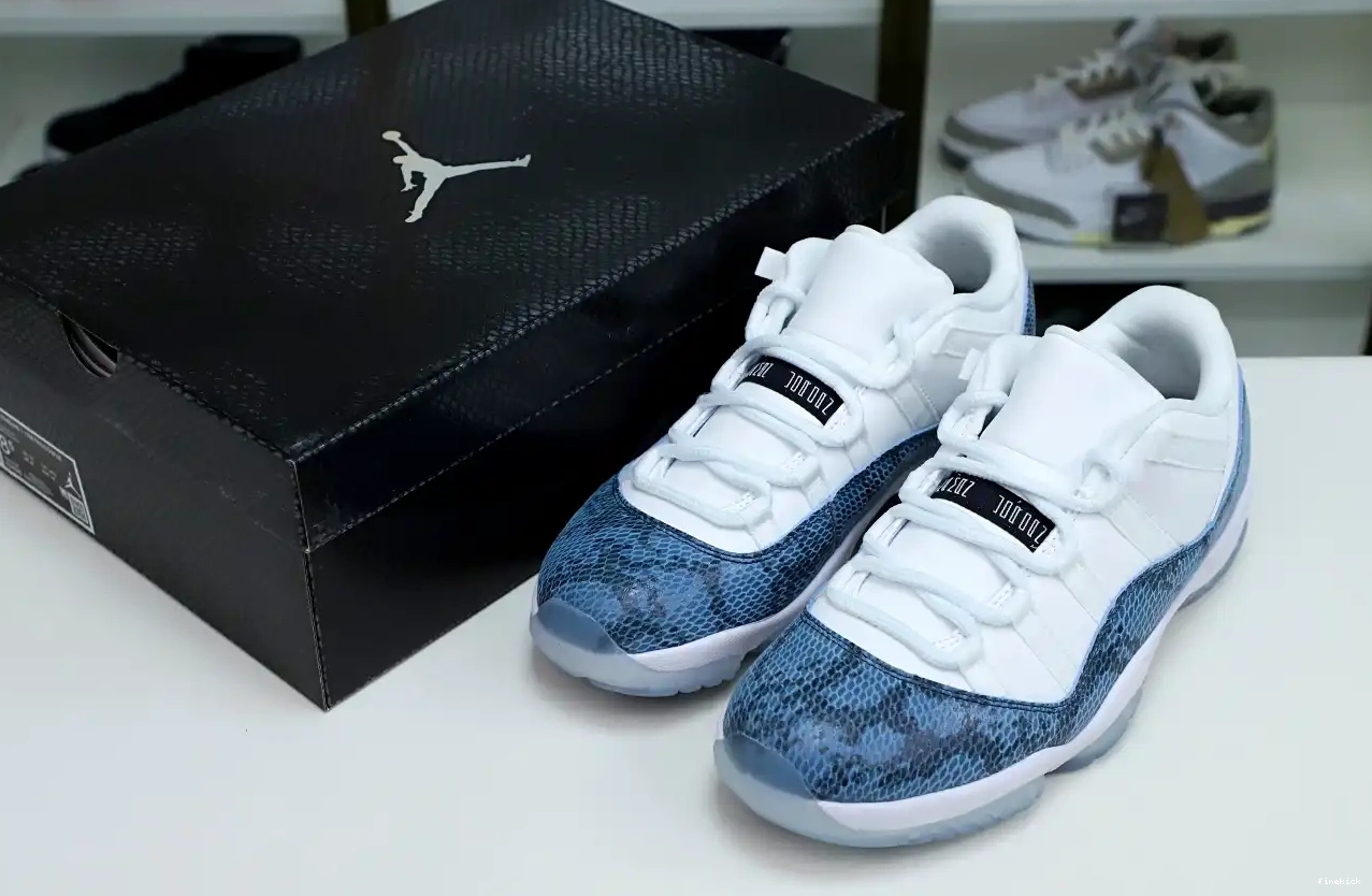 “navy 11 Air Jordan Jordan snakeskin” 0320